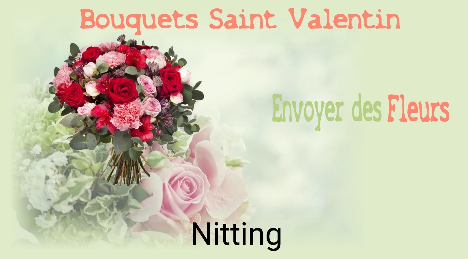 Roses de Saint-Valentin livrées à Nitting